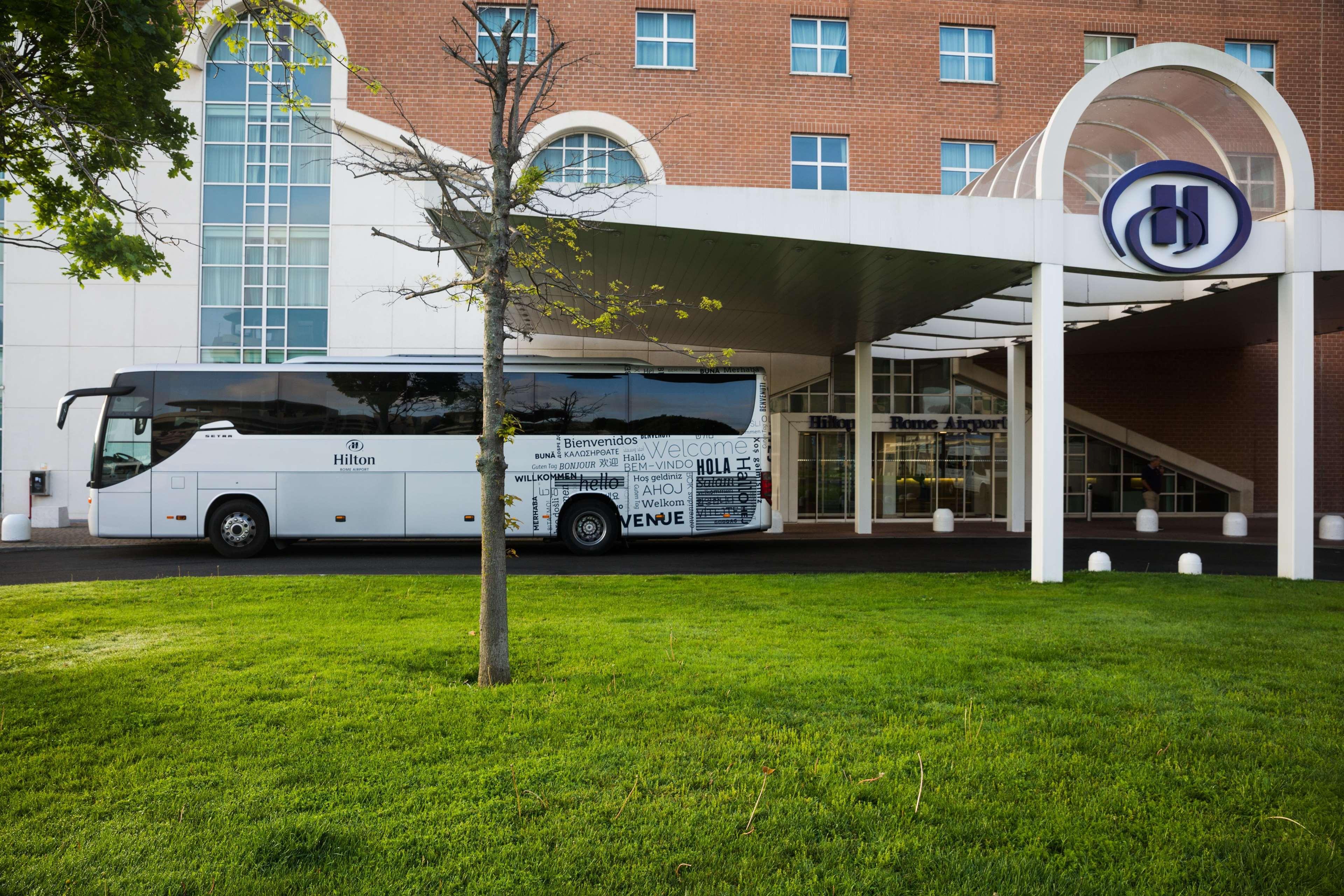 Hotel Hilton Rome Airport Fiumicino Esterno foto